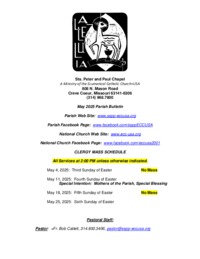 May 2025 Bulletin
